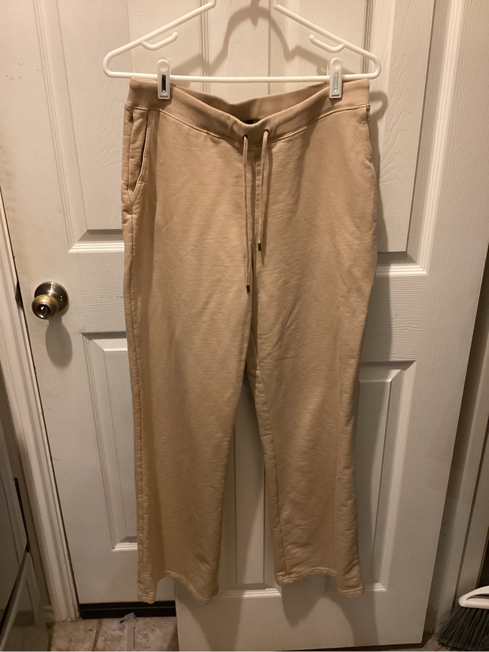 Ralph Lauren Men's Beige Drawstring Joggers
